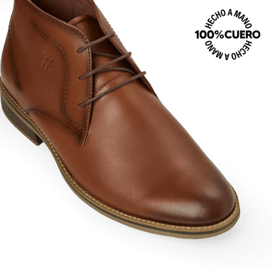 BOTÍN DERBY CASUAL ANGELO-2532 COBRE VIALE HOMME CUERO - 3