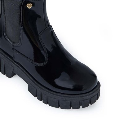 BOTÍN CASUAL LIA-2538 NEGRO PIAZZA KIDS - 2