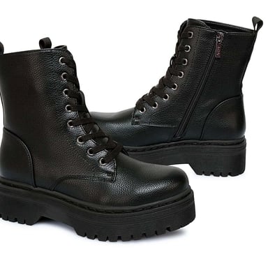 BOTÍN DERBY CASUAL DAVI-2528 NEGRO ADV - 3