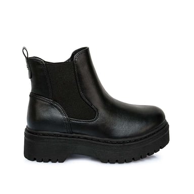 BOTÍN CHELSEA CASUAL DAVI-2529 NEGRO ADV - 1