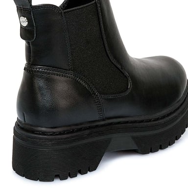 BOTÍN CHELSEA CASUAL DAVI-2529 NEGRO ADV - 2