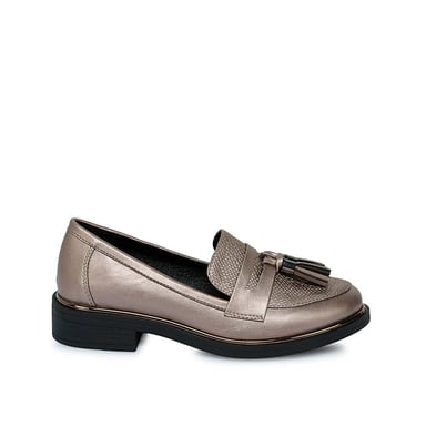 ZAPATO MOCASÍN CASUAL ELI-2410 PEWTER ADV - 1