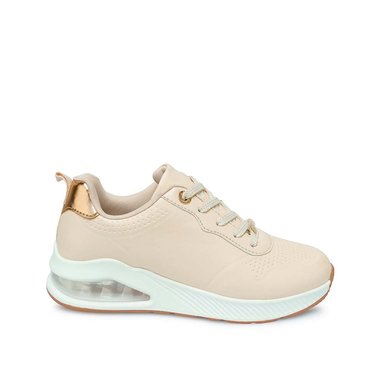 ZAPATILLA CASUAL VALE-2503 VAINILLA/ORO ROSA ADV - 1