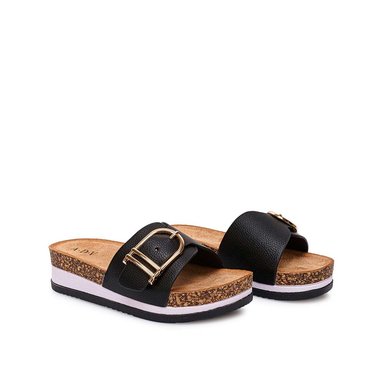 SANDALIA STRAP CASUAL ANA-2607 NEGRO ADV - 4