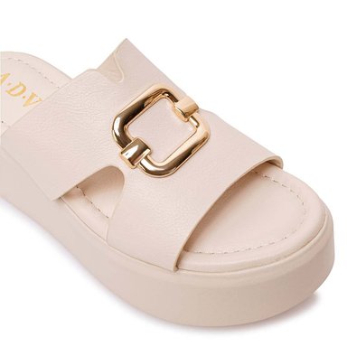 SANDALIA STRAP CASUAL ANA-2602 HUESO ADV - 3
