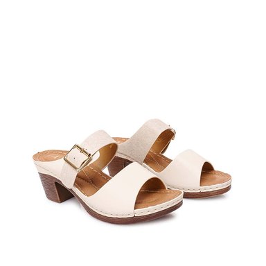 SANDALIA STRAP CASUAL ANA-2616 HUESO ADV - 4