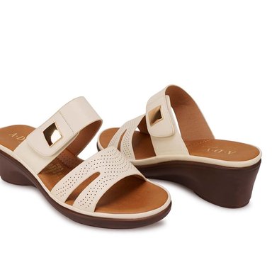 SANDALIA STRAP CASUAL ANA-2502 HUESO ADV - 2