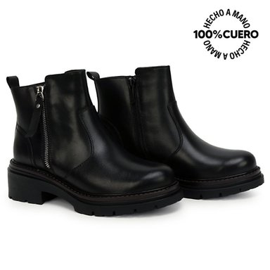 BOTIN CHELSEA FER-2639 NEGRO VIALE CUERO - 5