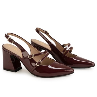 ZAPATO MEDIA ESTACION STILETTO DON-2645 HUESO PIAZZA - 4