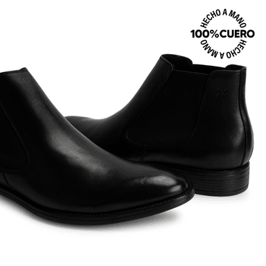 BOTIN CHELSEA MATEO-2610 NEGRO VIALE HOMME CUERO - 2