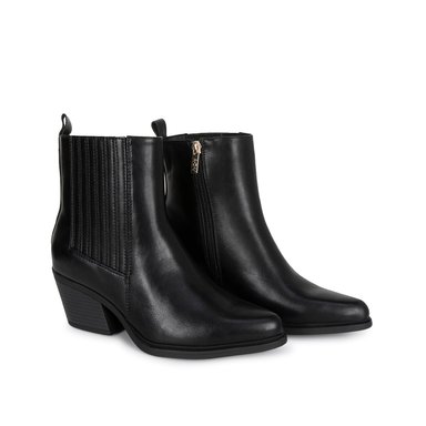 BOTIN JODHPUR CASUAL DAVI-2613 NEGRO SINTETICO ANN D VIAN - 4