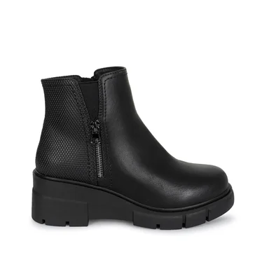 BOTIN CHELSEA CASUAL DAVI-2621 NEGRO SINTETICO ANN D VIAN - 2