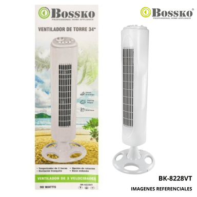 VENTILADOR DE TORRE BOSSKO BK-8228VT - 3