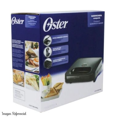 SANDWICHERA MAKER OSTER COMPACTA - NEGRO - 4