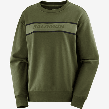 CASACA ESSENTIAL CREW NECK W MUJER - SALOMON - 2
