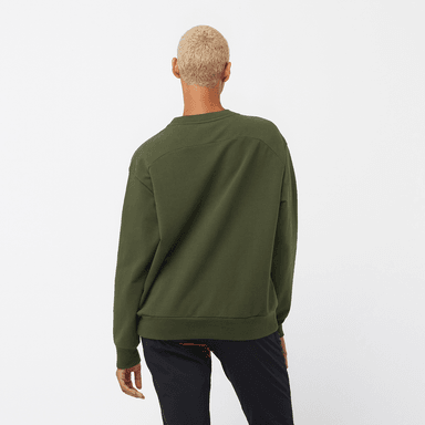 CASACA ESSENTIAL CREW NECK W MUJER - SALOMON - 3