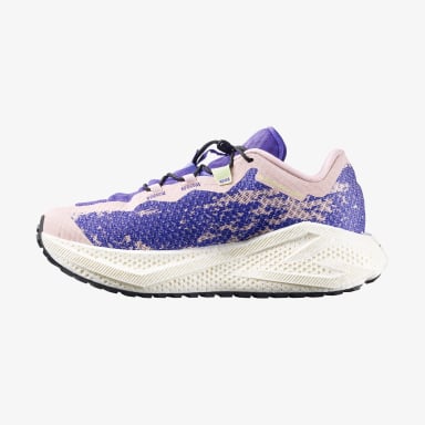 ZAPATILLAS GRAVEL RUNNING MUJER SALOMON AERO GLIDE 4 GRVL GRIS AZUL MARINO - 2