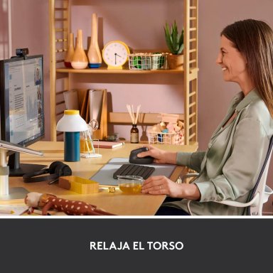 TÍTULO SEO: LOGITECH ERGO K860 Y MOUSE LIFT VERTICAL - KIT DE ERGONOMÍA AVANZADA - 9