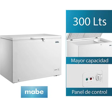 CONGELADOR MABE CHM300PB2 300LT FROST BLANCO - 1