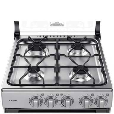 Cocina a Gas Indurama Fontana 20" 4 Hornillas - Gris - 4
