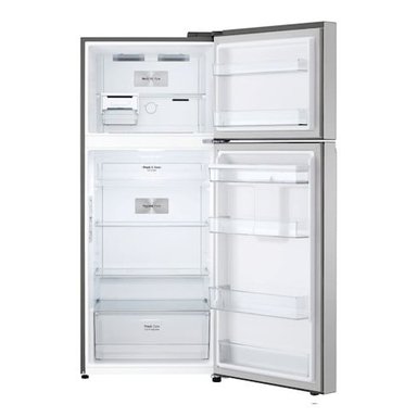 REFRIGERADORA LG TOP FREEZER NO FROST 314LT CON DOORCOOLING GT31WPP PLATEADA - 3