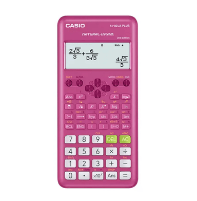 CALCULADORA CIENTÍFICA CASIO 2DA EDICIÓN FX-82LA PLUS ROSADO - 3