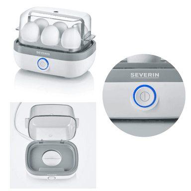 HERVIDOR DE HUEVOS SEVERIN EK 3164 6 UNIDADES BLANCO BPA FREE - 2