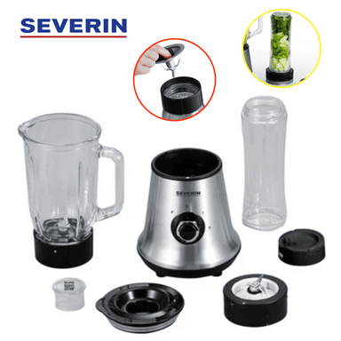 BATIDORA MANO SEVERIN SM 3737 VASO CON SMOOTHIE MIX Y GO - 2