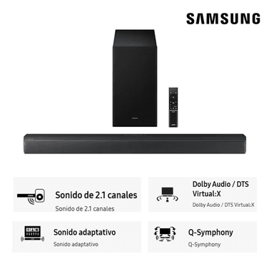 SOUNDBAR DOLBY ATMOS 2.1 CH. HW-B450F (2025)
SAMSUNG - 1