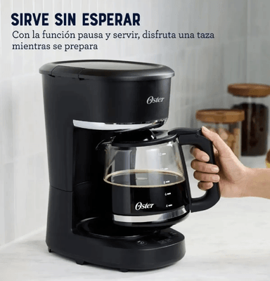 CAFETERA OSTER BVSTDCP121B DE 12 TAZAS PROGRAMABLE CON FILTRO – NEGRO - 5