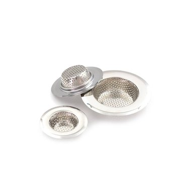SET DE 3 COLADORES PARA CAÑOS - GRIS - 1