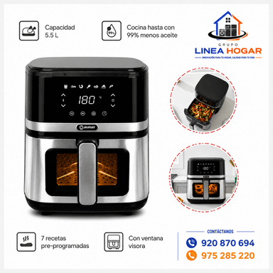 FREIDORA DE AIRE DIGITAL MIRAY 5.5L OFM-114 - 3