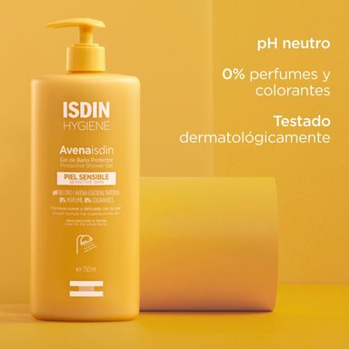 GEL DE DUCHA ISDIN AVENA BAÑO TRATAMIENTO AROMATICA AFRUTADA 750 ML - 4