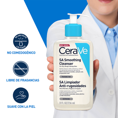 TRATAMIENTO FACIAL CERAVE GEL LIMPIADOR ANTI-RUGOSIDADES 236 ML - 4