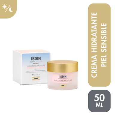 TRATAMIENTO FACIAL ISDIN CEUTICS HYLURONIC MOISTURE SENSITIVE 50 ML - 1