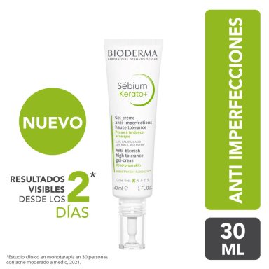 DÚO SEBIUM KERATO+ GEL CREMA ANTI-IMPERFECCIONES 30ML - 2