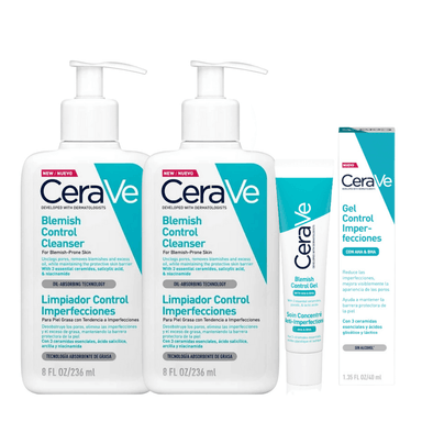 PACK ANTI-IMPERFECCIONES: 2 GELES LIMPIEZA + 1 GEL CONTROL - 1