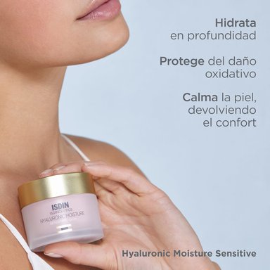 PACK ISDIN ISDINCEUTICS HYALURONIC MOISTURE PARA PIEL SENSIBLE + REFILL - 2