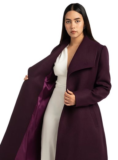 ABRIGO MUJER ONLY ALPACA CIARA LANA MERINO - 3