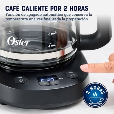 CAFETERA OSTER PROGRAMABLE 12 TAZAS BVSTDCP121B - 5