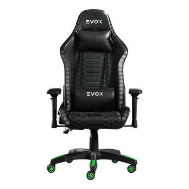 SILLA GAMER ERGONÓMICA EVOX CT7014-RGB CON SOPORTE LUMBAR Y LUCES RGB - 2