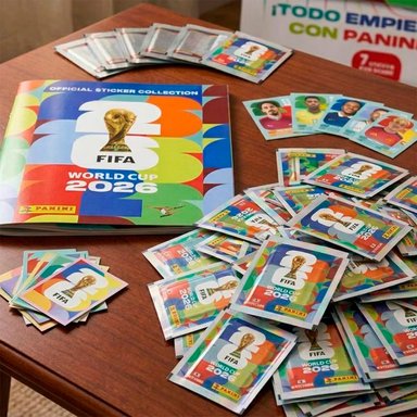 PACK 5 SOBRES PANINI DE FIGURAS MUNDIAL 2026 - 3