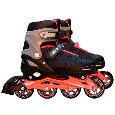 PATINES LINEA 4 RUEDAS OLLIE SK - NEGRO/ROJO DEL 38-41 YS-D2-L - 1