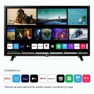 TELEVISOR SMART TV LG 32" 32LQ600BPSA LED HD SMART - 6