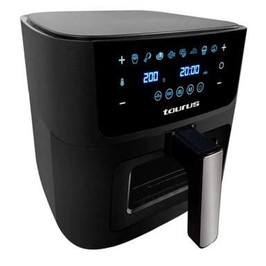 FREIDORA DE AIRE TAURUS AERO CRISPY 8 LITROS DIGITAL NEGRO - 3