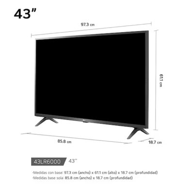 TELEVISOR SMART LG 43LR6000PSA 43 PULG FULL HD THINQ AI - 4