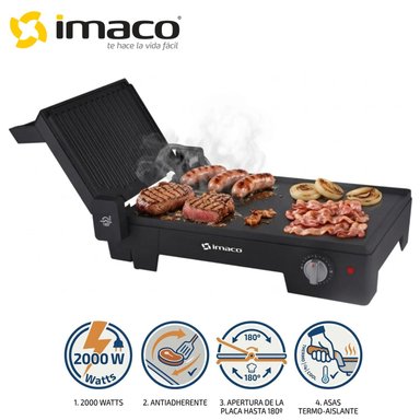 PARRILLA GRILL IMACO IG1016E 2 EN 1 EXTENDIBLE ANTIADHERENTE - 1