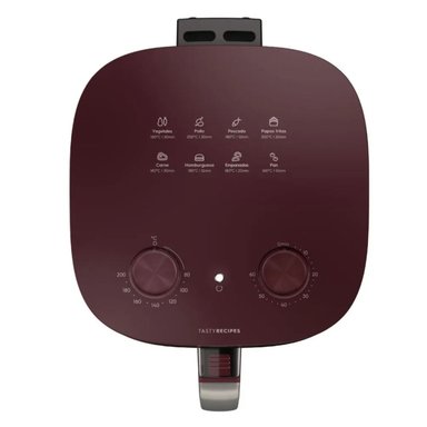 FREIDORA DE AIRE ELECTROLUX EAF41 5,6 L ROJA EFFICIENT 1400W - 3