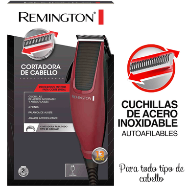MAQUINA DE CORTAR CABELLO REMINGTON HC1095 13 PIEZAS - 3