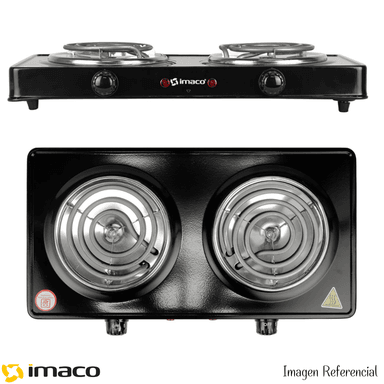 COCINA ELÉCTRICA IMACO 2 QUEMADORES HP1400 - 3